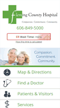 Mobile Screenshot of flemingcountyhospital.org